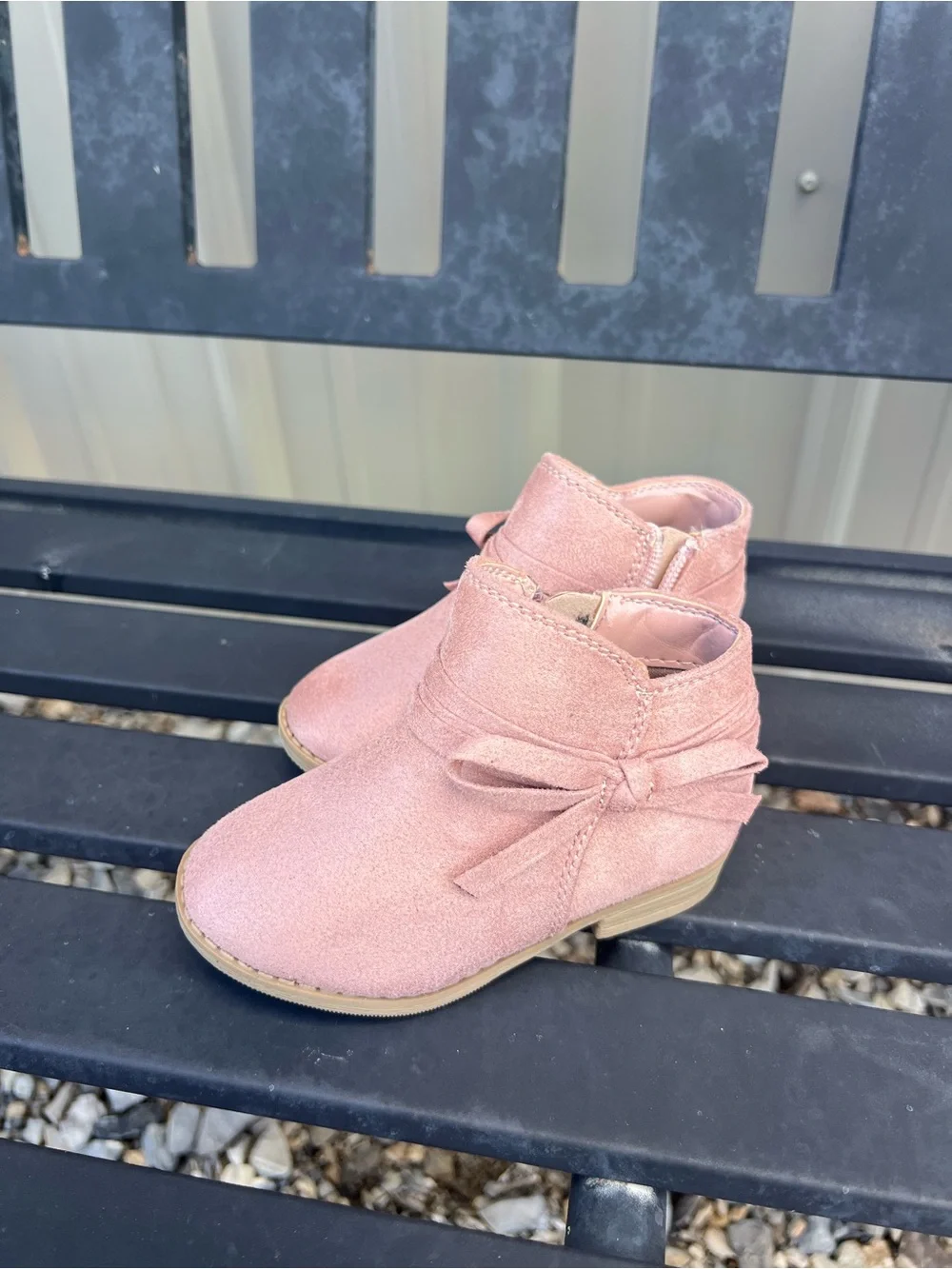 Unr8ed Blush-Pink Ankle Boots Size 6
